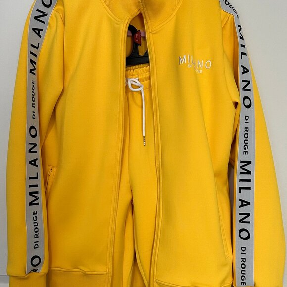Milano Di Rouge Naim Tyler Tracksuit - Yellow (S) - Picture 2 of 7